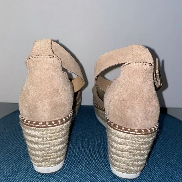 Crown Vintage Light Brown Wedges size 10 - Picture 3 of 5